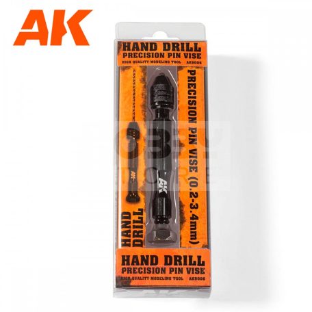 AK-Interactive - Hand Drill - Kézi fúró makettezéshez AK9006