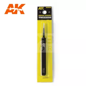   AK-Interactive Egyenes végű csipesz makettezéshez (Point Tweezer) AK9008