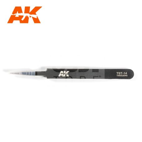 AK-Interactive Egyenes végű csipesz makettezéshez (Point Tweezer) AK9008