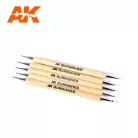 AK-Interactive SCULPTING BURNISHERS SET - formázó készlet AK9052