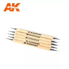   AK-Interactive SCULPTING BURNISHERS SET - formázó készlet AK9052
