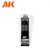 AK-Interactive Formázó szilikon ecset kis méret-kemény (SILICONE BRUSHES MEDIUM TIP SMALL 5 SILICONE PENCILS) AK9085