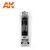 AK-Interactive Formázó szilikon ecset közepes méret-kemény (  SILICONE BRUSHES HARD TIP MEDIUM (5 SILICONE PENCILS) AK9088