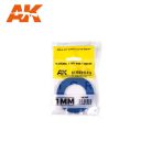 AK-Interactive hajlítható maszkoló szalag 1 mm-18m (MASKING TAPE FOR CURVES 1MM) AK9181