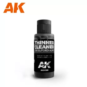   AK-Interactive THINNER SUPER CHROME - Hígító és tisztító AK Super Chrome festékhez AK9199