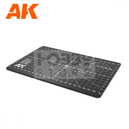 AK-Interactive DOUBLE SIDE CUTTING MAT (A5) - A5-ös méretű vágólap modellezéshez AK9313