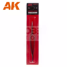   AK-Interactive Egyenes végű inverz csipesz makettezéshez (REVERSE ACTION TWEEZER) AK9314