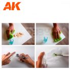 AK-Interactive ATOMIZER CLEANER FOR ACRYLIC 125ml - tisztító folyadék akril festékhez AK9315