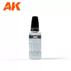   AK-Interactive CRYSTAL MAGIC GLUE - Ragasztó átlátszó alkatrészekhez 30 ml AK9323