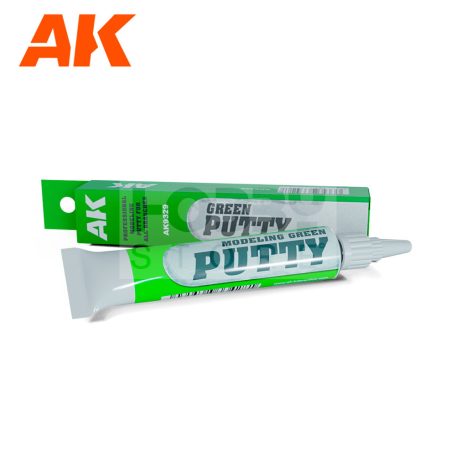 AK-Interactive MODELING GREEN PUTTY - tömítőpaszta makettezéshez AK9329