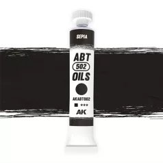   AK Interactive - Sepia - Szépia színű olajfesték 20 ml - AKABT002