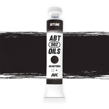 AK Interactive - BITUME - Bitumen színű  olajfesték 20 ml - AKABT004