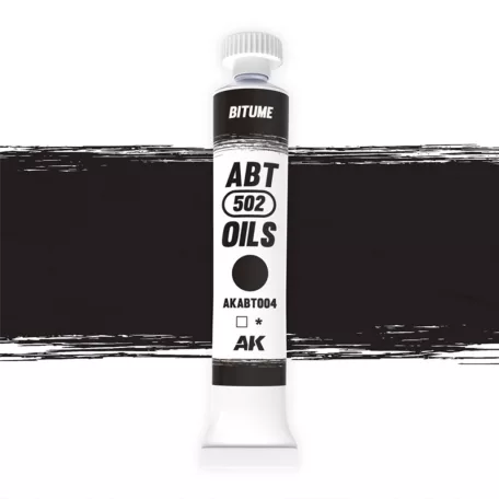 AK Interactive - BITUME - Bitumen színű  olajfesték 20 ml - AKABT004