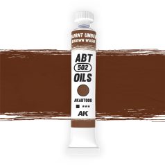   AK Interactive - Burnt Umber/Brown Wash olajfesték 20 ml - AKABT006