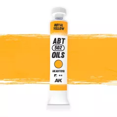   AK Interactive - Royal Yellow - Sárga színű  olajfesték 20 ml - AKABT010