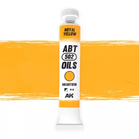   AK Interactive - Royal Yellow - Sárga színű  olajfesték 20 ml - AKABT010