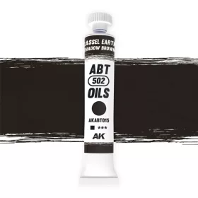   AK Interactive - Cassel Earth/Shadow Brown - Árnyék barna színű  olajfesték 20 ml - AKABT015