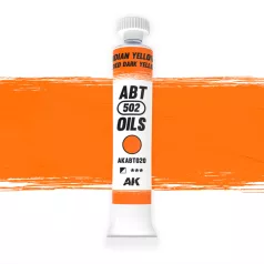   AK Interactive - Indian Yellow/Faded Dark Yellow - Fakult sötétsárga színű olajfesték 20 ml - AKABT020