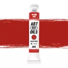 AK Interactive - WARM RED - Melegpiros színű  olajfesték 20 ml - AKABT025