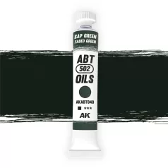   AK Interactive - SAP GREEN/FADED GREEN - Fakózöld színű  olajfesték 20 ml - AKABT040