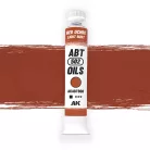 AK Interactive - RED OCHRE/LIGHT RUST - Világos rozsda színű  olajfesték 20 ml - AKABT060