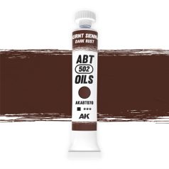   AK Interactive - BURNT SIENNA/DARK RUST - Sötét rozsda színű  olajfesték 20 ml - AKABT070
