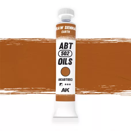 AK Interactive - RAW SIENNA/EARTH - Föld színű  olajfesték 20 ml - AKABT093