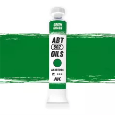  AK Interactive - GREEN GRASS - Fűzöld színű  olajfesték 20 ml - AKABT094