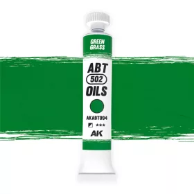   AK Interactive - GREEN GRASS - Fűzöld színű  olajfesték 20 ml - AKABT094
