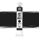 AK Interactive - IVORY BLACK - Fekete színű  olajfesték 20 ml - AKABT110