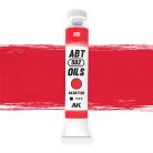 AK Interactive - RED - Vörös színű olajfesték 20 ml - AKABT120