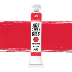   AK Interactive - RED - Vörös színű olajfesték 20 ml - AKABT120