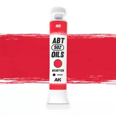   AK Interactive - RED - Vörös színű olajfesték 20 ml - AKABT120