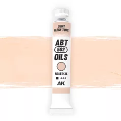   AK Interactive - LIGHT FLESH TONE - Világos bőrtónus színű olajfesték 20 ml - AKABT135