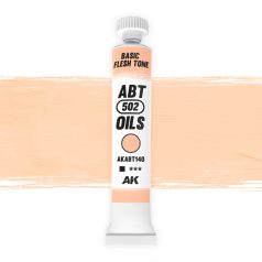   AK Interactive - BASIC FLESH TONE - Alap bőrtónus színű olajfesték 20 ml - AKABT140