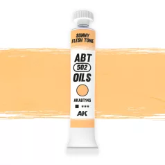   AK Interactive - SUNNY FLESH TONE - Világos bőrtónus színű olajfesték 20 ml - AKABT145