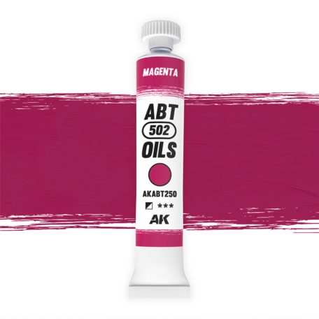 AK Interactive - MAGENTA - Magenta színű olajfesték 20 ml - AKABT250