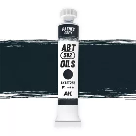   AK Interactive - PAYNES GREY - Szürke színű olajfesték 20 ml - AKABT255