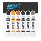AK Interactive - AIRCRAFT EFFECTS SET - olajfesték szett 6X20 ml - AKABT305
