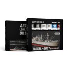 AK Interactive - NAVAL AND GREY EFFECTS SET - olajfesték szett 6X20 ml - AKABT306