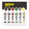 AK Interactive - DIORAMA COLORS SET - olajfesték szett 6X20 ml - AKABT307
