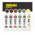 AK Interactive - DIORAMA COLORS SET - olajfesték szett 6X20 ml - AKABT307