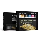AK Interactive - BASE COLOR ALTERATION SET - olajfesték szett 6X20 ml - AKABT308