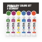 AK Interactive - PRIMARY AND SECONDARY COLORS SET - olajfesték szett 6X20 ml - AKABT309