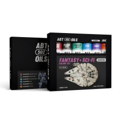   AK Interactive - FANTASY & SCI-FI COLORS SET - olajfesték szett 6X20 ml - AKABT310