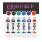 AK Interactive - FANTASY & SCI-FI COLORS SET - olajfesték szett 6X20 ml - AKABT310