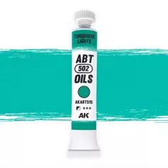   AK Interactive - TURQUOISE LIGHTS - olajfesték 20 ml - AKABT515