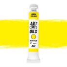 AK Interactive - LEMON YELLOW - Citromsárga színű  olajfesték 20 ml - AKABT530