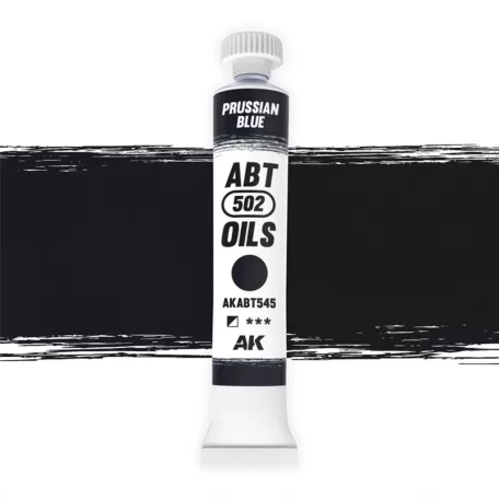 AK Interactive - PRUSSIAN BLUE - Poroszkék színű olajfesték 20 ml - AKABT545