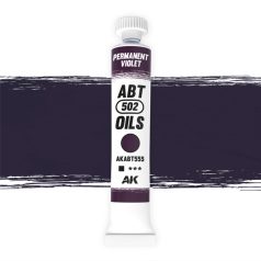   AK Interactive - PERMANENT VIOLET - Ibolyalia színű olajfesték 20 ml - AKABT555